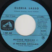 7inch Vinyl Single - Gloria Lasso - Muchas Gracias - EP