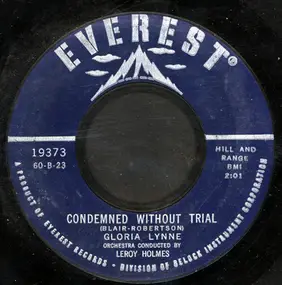 Gloria Lynne - Condemned Without Trial