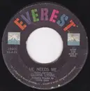 7inch Vinyl Single - Gloria Lynne - He Needs Me / The Lamp Is Low