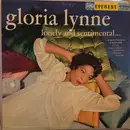 LP - Gloria Lynne - Lonely And Sentimental
