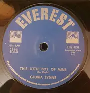 Gloria Lynne - My Romance / This Little Boy Of Mine