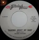 7inch Vinyl Single - Gloria Walker / The Mighty Chevelles - Talking About My Baby / The Gallop