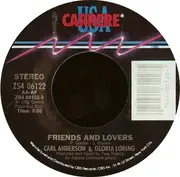 7'' - Gloria Loring & Carl Anderson - Friends & Lovers