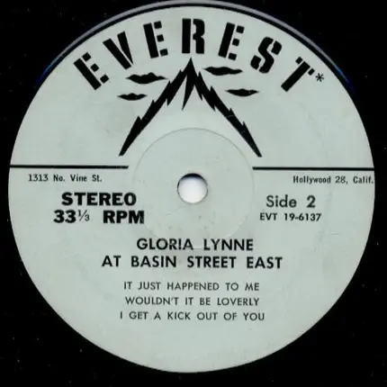 Gloria Lynne - At Basin Street East