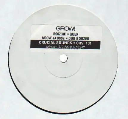 Glory B / Jeremiah - Da Orbital Grow Moonbooz EP