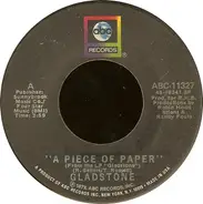 Gladstone - A Piece Of Paper