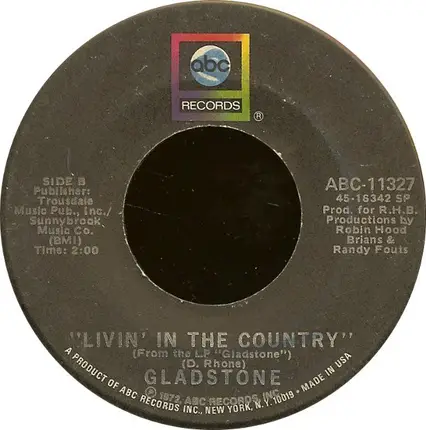 Gladstone - A Piece Of Paper