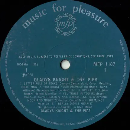 Gladys Knight And The Pips - Urgent
