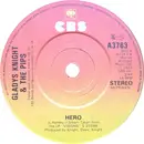 7inch Vinyl Single - Gladys Knight And The Pips - Hero / Seconds