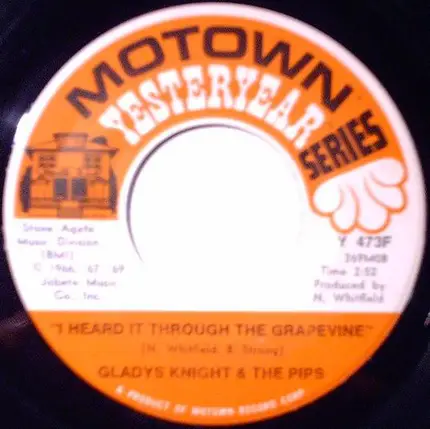 Gladys Knight And The Pips - I Heard It Through The Grape-Vine!