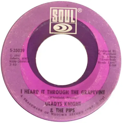 Gladys Knight And The Pips - I Heard It Through The Grape-Vine!