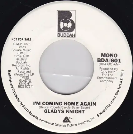 Gladys Knight - I'm Coming Home Again