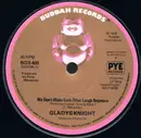 7'' - Gladys Knight - We Don't Make Each Other Laugh Anymore