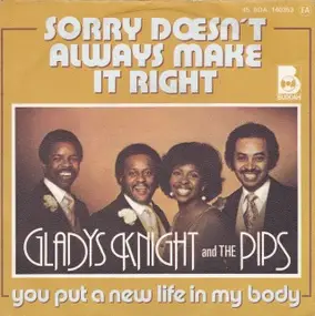 Gladys Knight & the Pips - Sorry Doesn't Always Make It Right