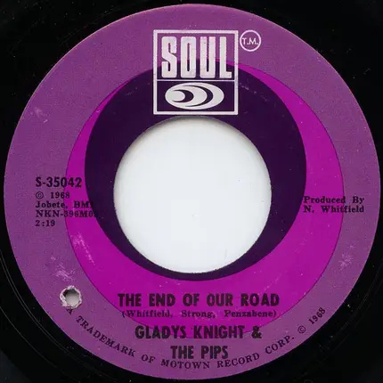 Gladys Knight And The Pips - The End Of Our Road
