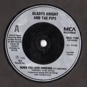 Gladys Knight & the Pips - When You Love Someone (It's Christmas Everyday)