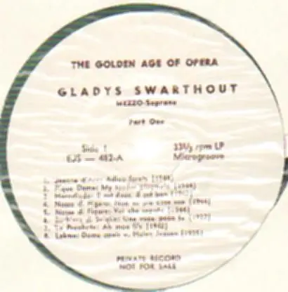 Gladys Swarthout - The Golden Age of Opera