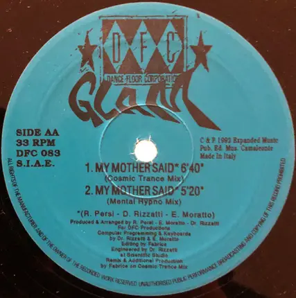 Glam - My Mother Said