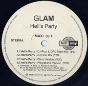 12inch Vinyl Single - Glam - Hell's Party