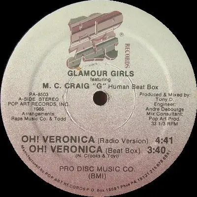Glamour Girls Featuring Craig G - Oh! Veronica