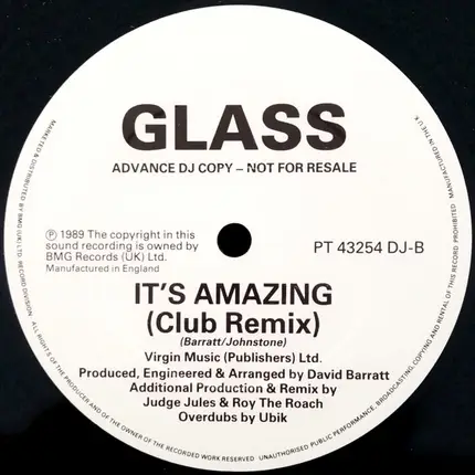 Glass - It's Amazing