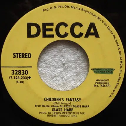 Glass Harp - Children's Fantasy