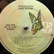 LP - Glen Moore - Introducing