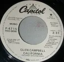 7inch Vinyl Single - Glen Campbell - California