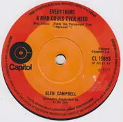 7inch Vinyl Single - Glen Campbell - Everything A Man Could Ever Need  /  Norwood (Me And My Guitar)
