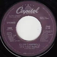 Glen Campbell / Glen Campbell And Tanya Tucker - It's Your World / Why Don't We Just Sleep On It Tonight