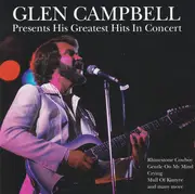 CD - Glen Campbell - Presents His Greatest Hits In Concert