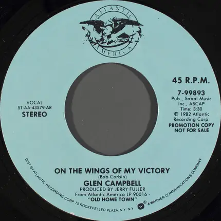 Glen Campbell - On The Wings Of My Victory