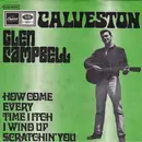 7inch Vinyl Single - Glen Campbell - Galveston