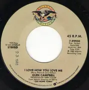 7inch Vinyl Single - Glen Campbell - Hang On Baby (Ease My Mind) / I Love How You Love Me