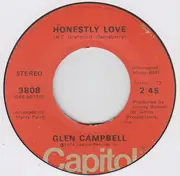 7inch Vinyl Single - Glen Campbell - Houston (I'm Comin' To See You)