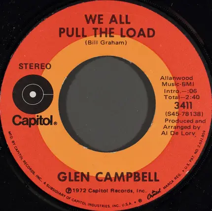Glen Campbell - I Will Never Pass This Way Again