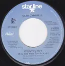 7inch Vinyl Single - Glen Campbell - Rhinestone Cowboy / Country Boy (You Got Your Feet In L.A.)