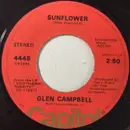 7inch Vinyl Single - Glen Campbell - Sunflower