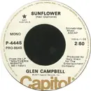 7inch Vinyl Single - Glen Campbell - Sunflower