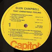 LP - Glen Campbell - That Christmas Feeling