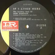 LP - Glen Garrison - If I Lived Here