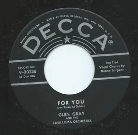 Glen Gray - For You / Under A Blanket Of Blue