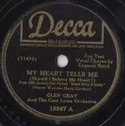 Glen Gray & The Casa Loma Orchestra - My Heart Tells Me (Should I Believe My Heart?) / My Shining Hour