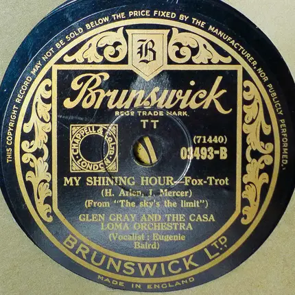 Glen Gray & The Casa Loma Orchestra - My Heart Tells Me / My Shining Hour