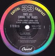 7inch Vinyl Single - Glen Gray & The Casa Loma Orchestra - They All Swung The Blues (Sounds Of The Great Bands - Vol. 5)