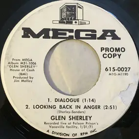 Glen Sherley - Looking Back In Anger / Greystone Chapel