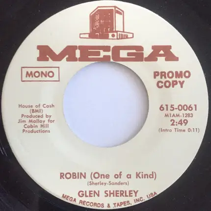 Glen Sherley - Robin (One Of A Kind)