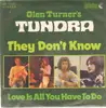 7inch Vinyl Single - Glen Turner - They Don't Know