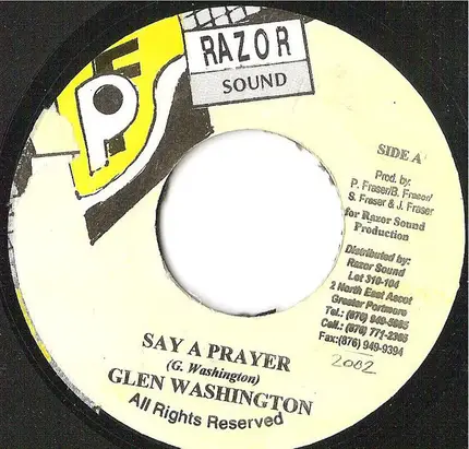 Glen Washington - Say A Prayer