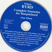 CD - Glen Wilson - William Byrd: Complete Fantasias For Harpsichord